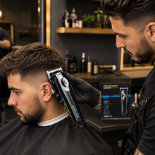 Cortadora de Cabello Inalámbrica Geemy GM-805 Roja