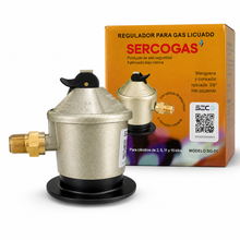 Regulador de Gas Sercogas Rosca 3/8