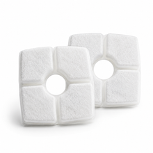 Pack de 4 Filtros Cuadrados de Repuesto para Fuente