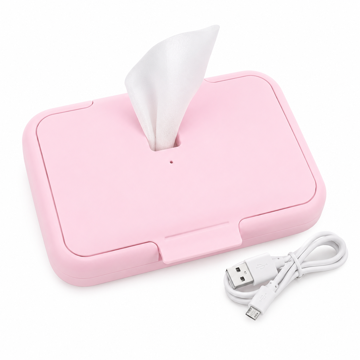 Calentador De Toallas Húmedas Portátil Con Usb Para Bebes - variante CELESTE