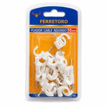 Fijadores Redondos para Cable  10 mm
