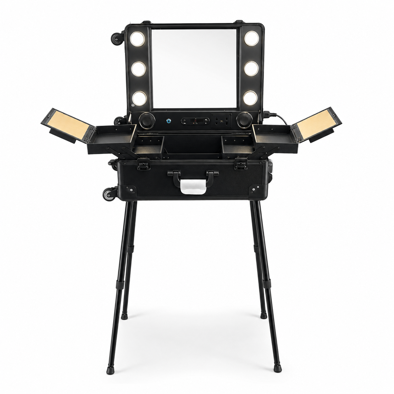Maleta de Maquillaje Profesional Con Luz Led - imagen principal