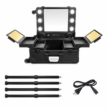Maleta de Maquillaje Profesional Con Luz Led - detalle del producto