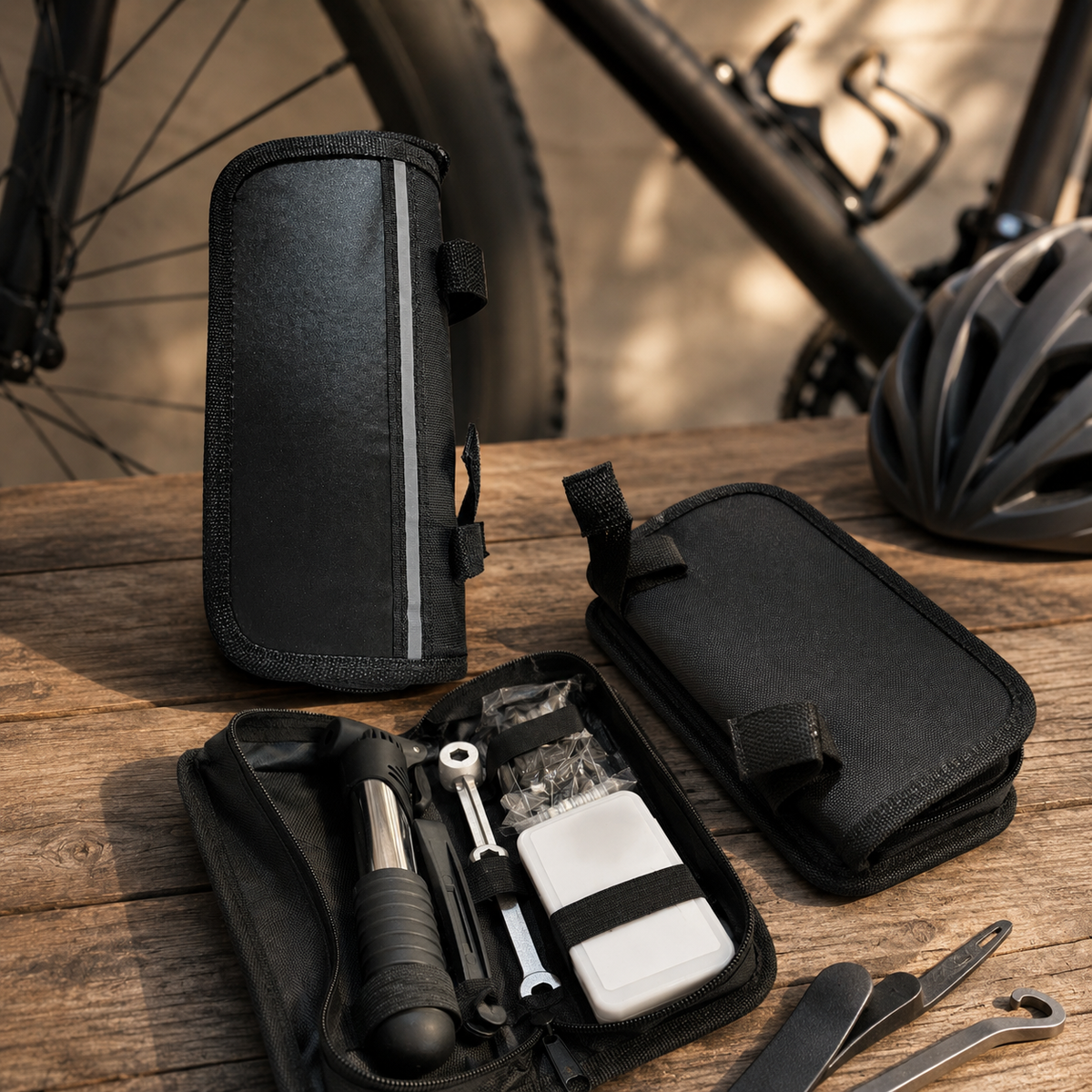 Kit de Herramientas para Bicicleta Sahoo con Estuche