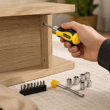 Set de Destornillador Ratchet Uyus Tools con Mango T 43 Piezas