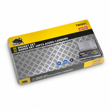 Set de Dados Toro Negro 40 Piezas en Acero al Carbono