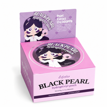 Parches de Hidrogel Black Pearl para el Contorno de Ojos