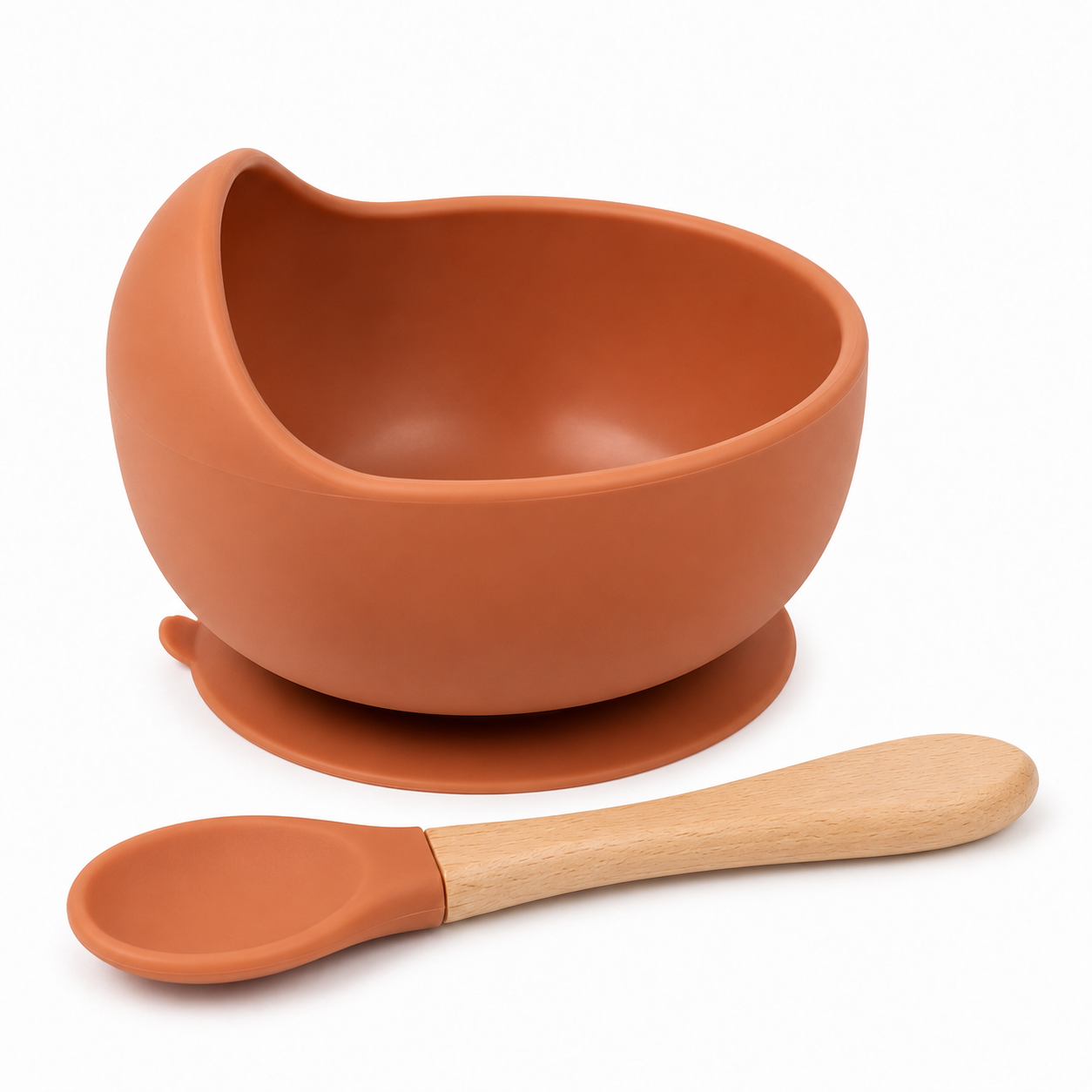 Bowl Con Cuchara De Silicona Para Bebé - vista 16 del producto