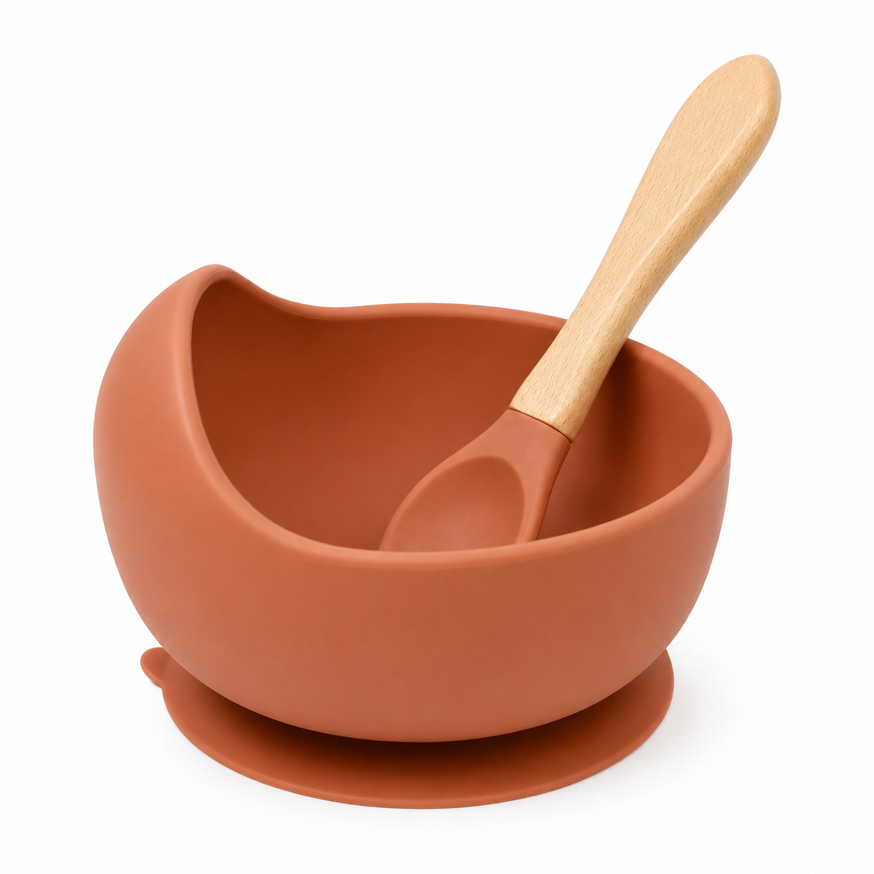 Bowl Con Cuchara De Silicona Para Bebé - vista 17 del producto
