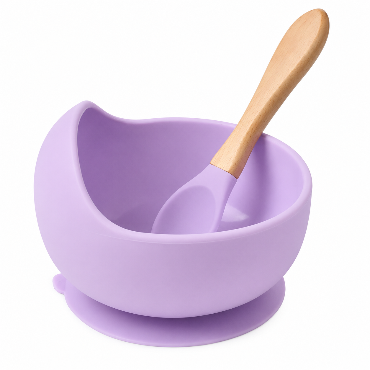 Bowl Con Cuchara De Silicona Para Bebé - vista 23 del producto