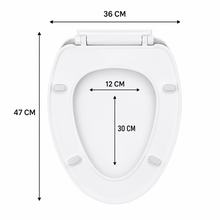Tapa Asiento Caída Lenta Wc Marca Yts Asiento De Baño Y00397 - detalle del producto