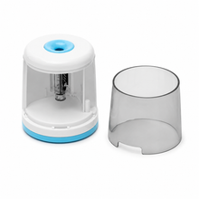 Sacapuntas Automático Eléctrico Pilas Hogar Oficina Simple 1 AZUL - detalle del producto
