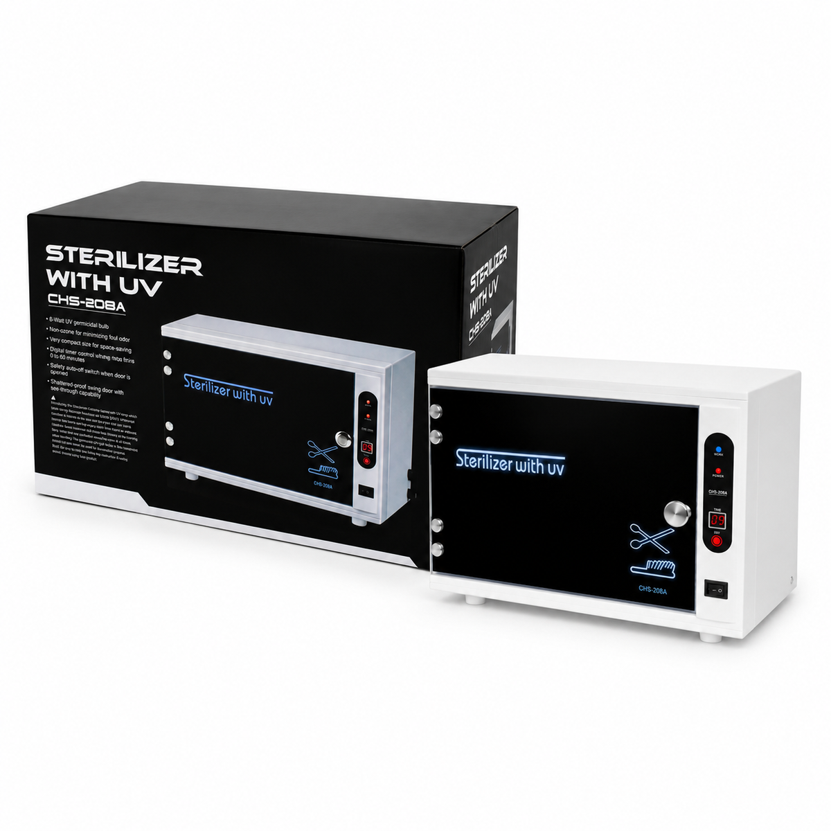 Esterilizador Uv Profesional Instrumentos Y Herramienta 208a - vista 3 del producto