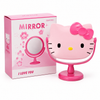 Espejo De Tocador Colección Hello Kitty Gatito Kawaii Marco