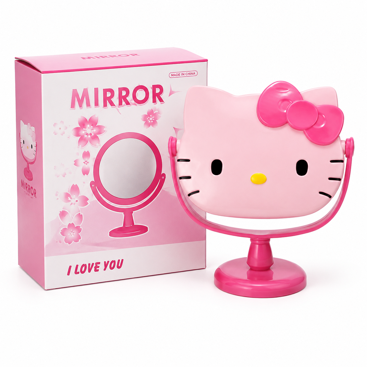 Espejo De Tocador Colección Hello Kitty Gatito Kawaii Marco - vista 7 del producto