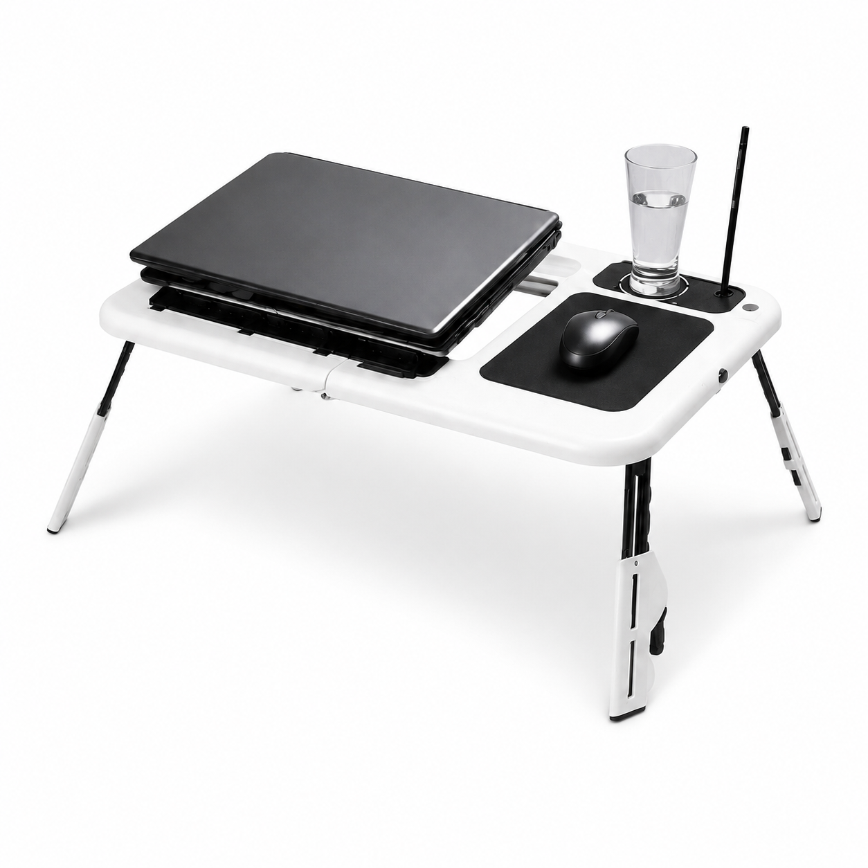 Mesa Portatil Para Notebook Netbook 2 Cooler Base Mouse Pad - detalle del producto