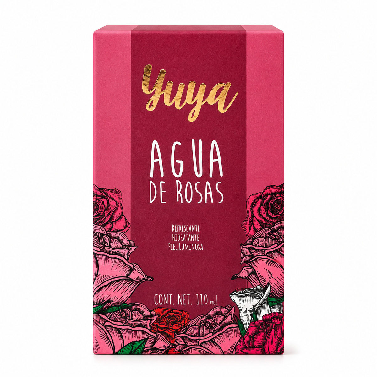 Spray Facial Yuya Agua de Rosas 110 ml