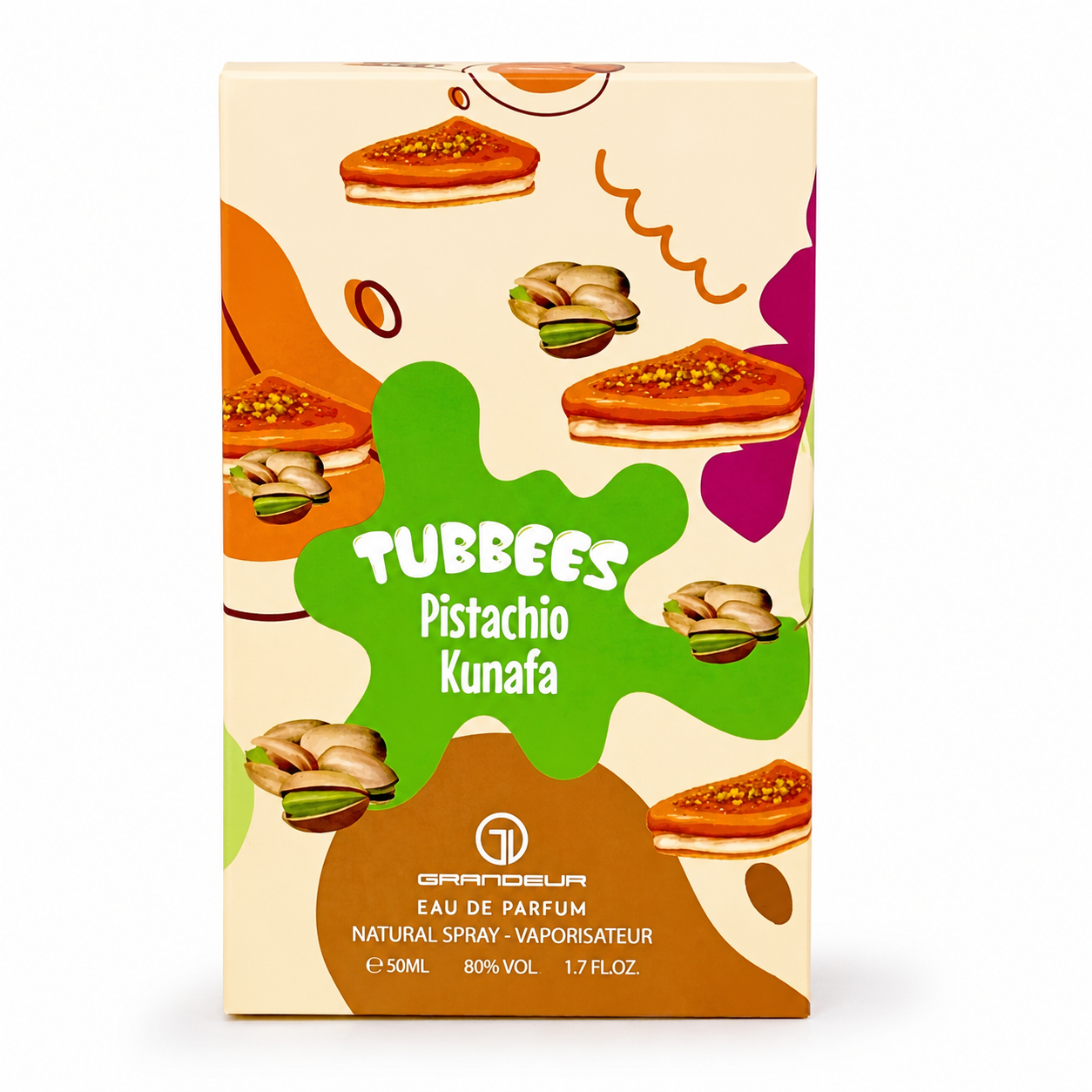 Perfume Tubbees Pistachio Kunafa Candy  50 ml