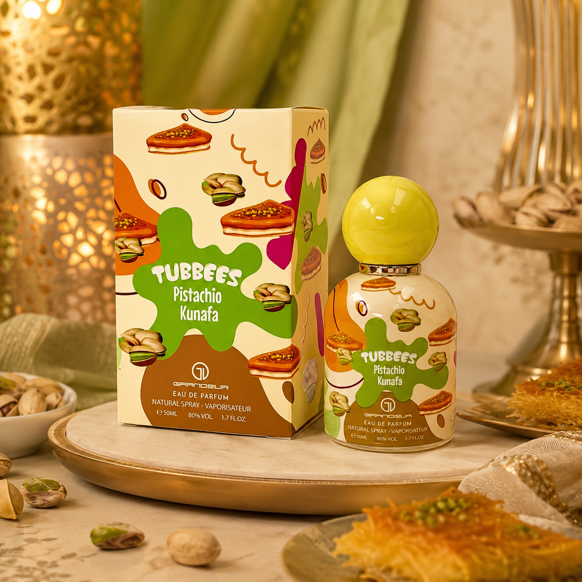 Perfume Tubbees Pistachio Kunafa Candy  50 ml