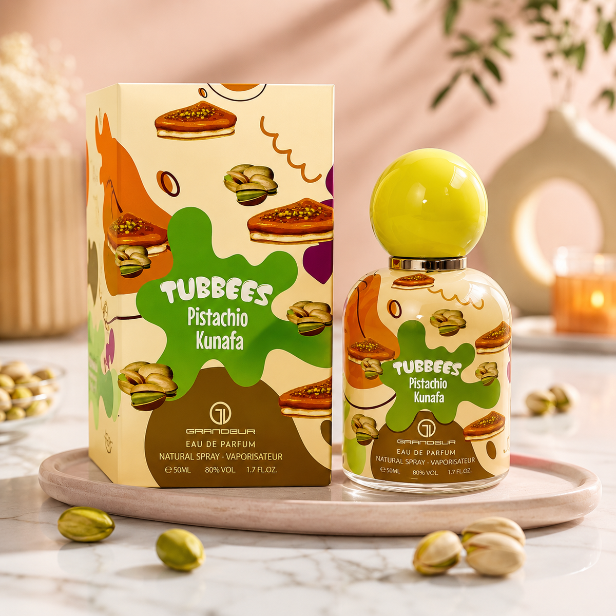 Perfume Tubbees Pistachio Kunafa Candy  50 ml