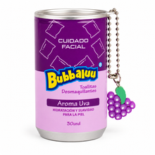 Toallitas Desmaquillantes Bubbaluu Uva 30 Unidades