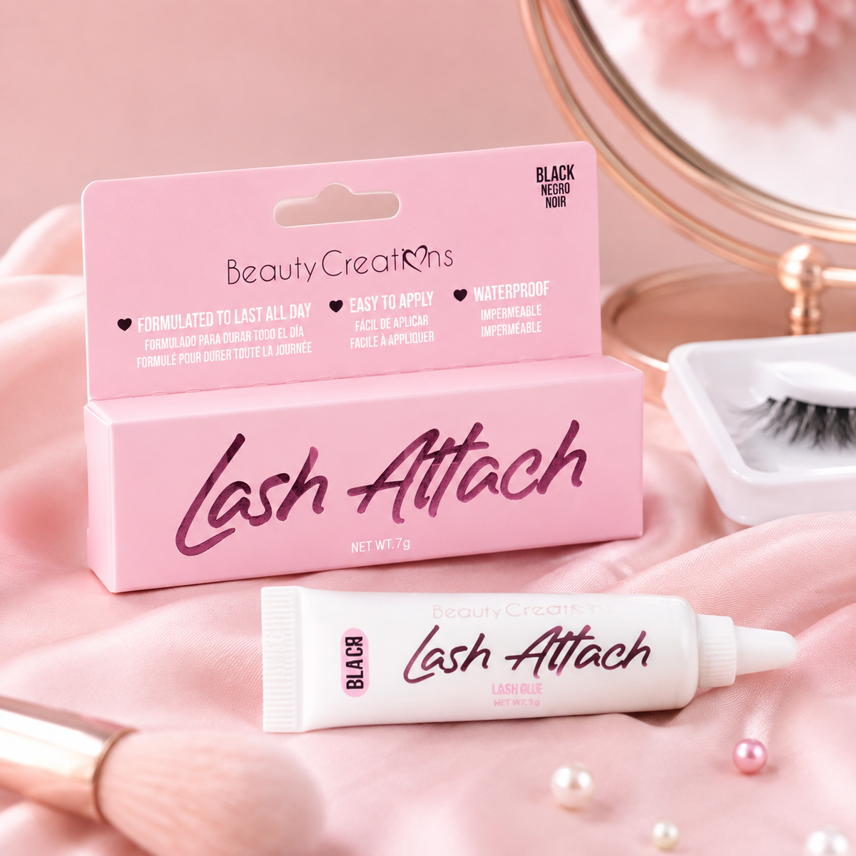 Pegamento para Pestañas Beauty Creations Lash Attach Black