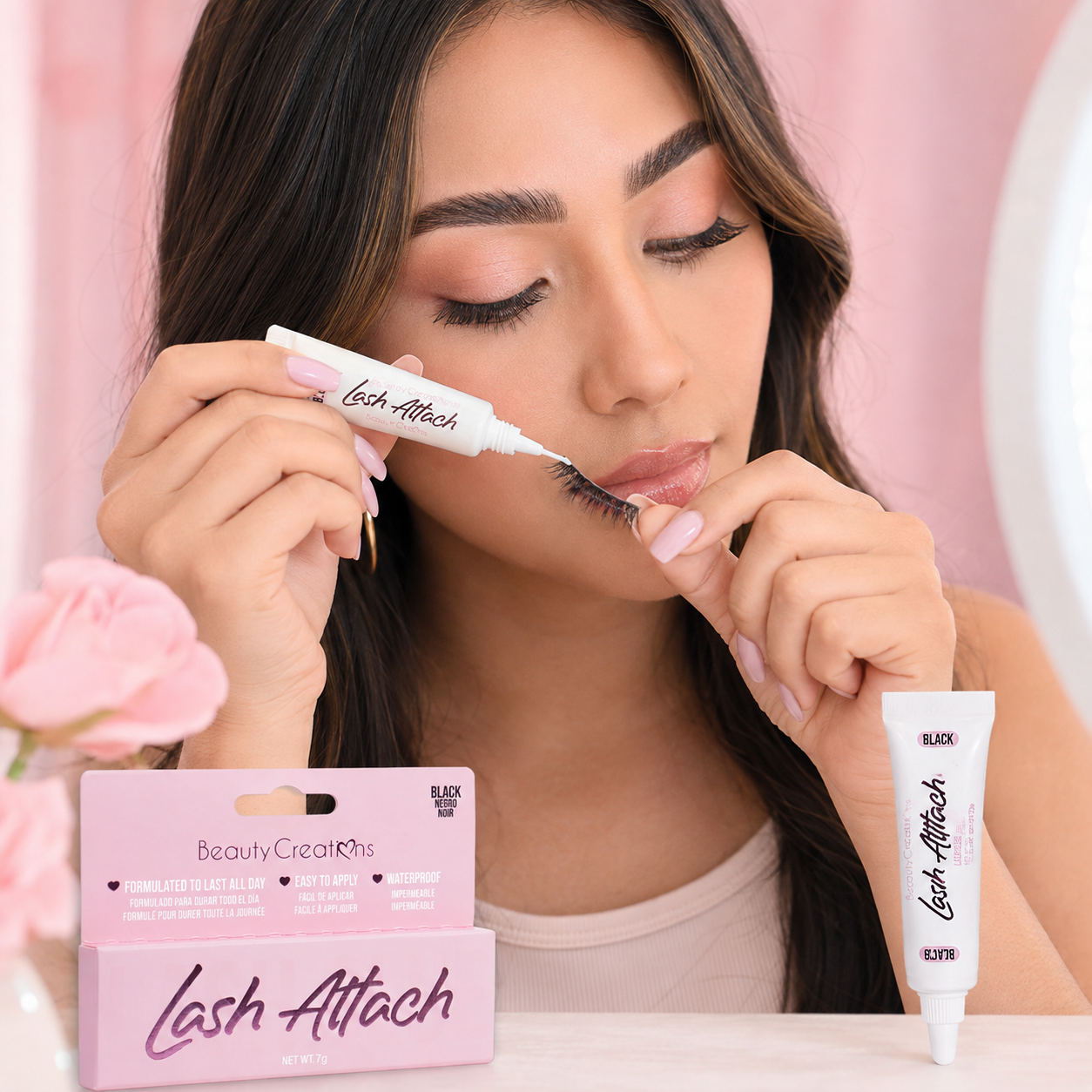 Pegamento para Pestañas Beauty Creations Lash Attach Black