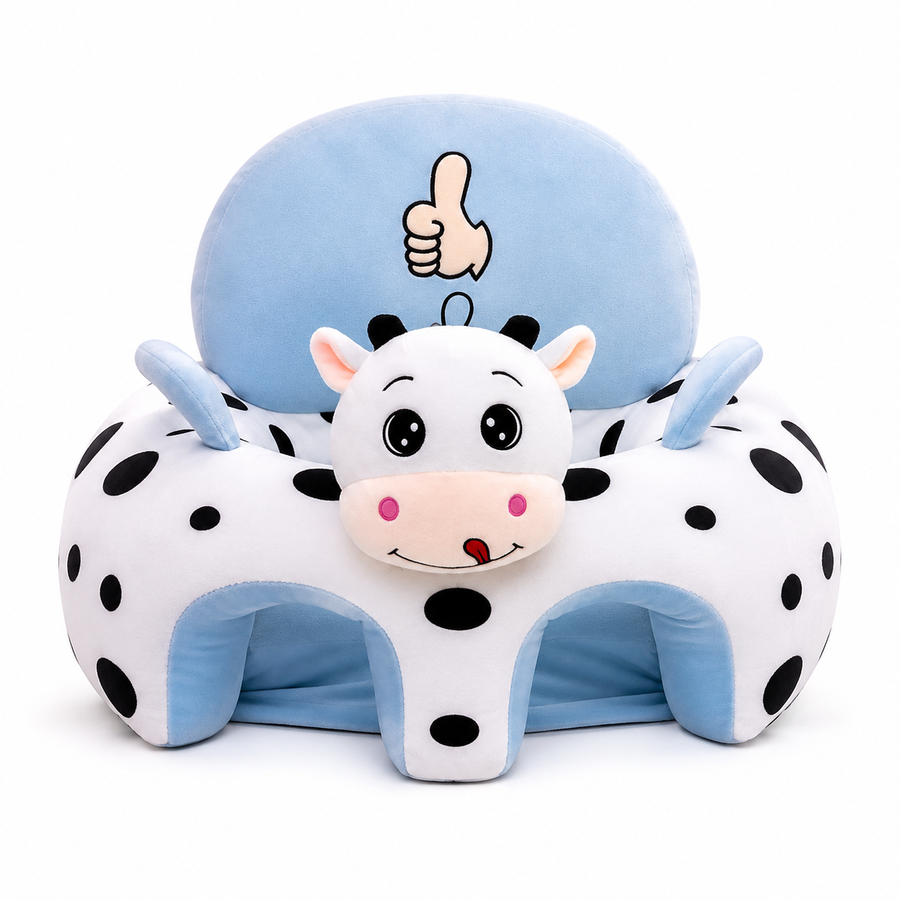 Cojín Asiento Infantil Vaquita Azul