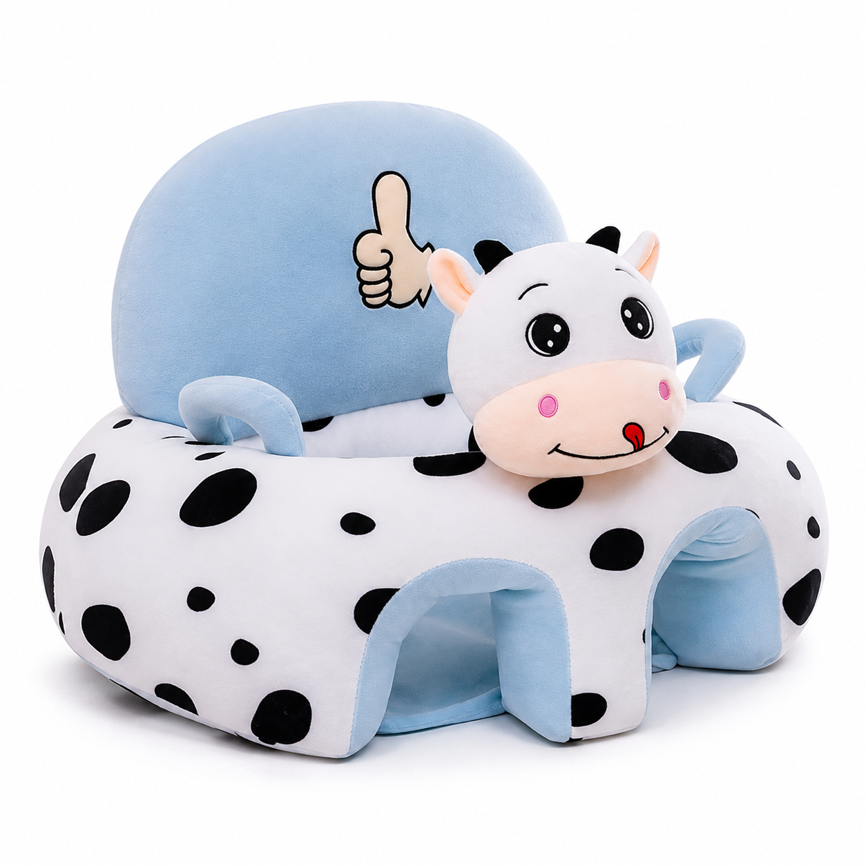 Cojín Asiento Infantil Vaquita Azul