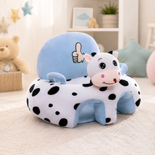 Cojín Asiento Infantil Vaquita Azul