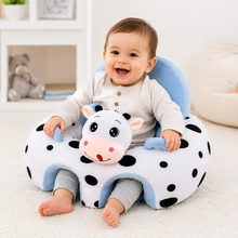 Cojín Asiento Infantil Vaquita Azul