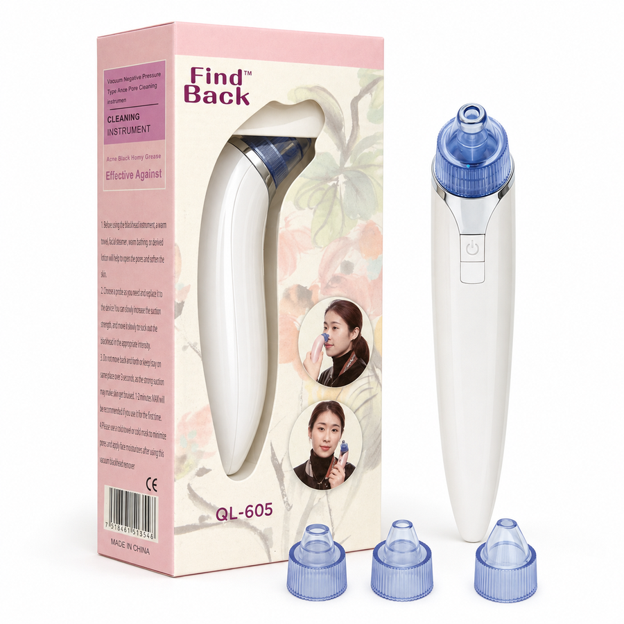 Limpiador Facial Eléctrico por Succión QL-605