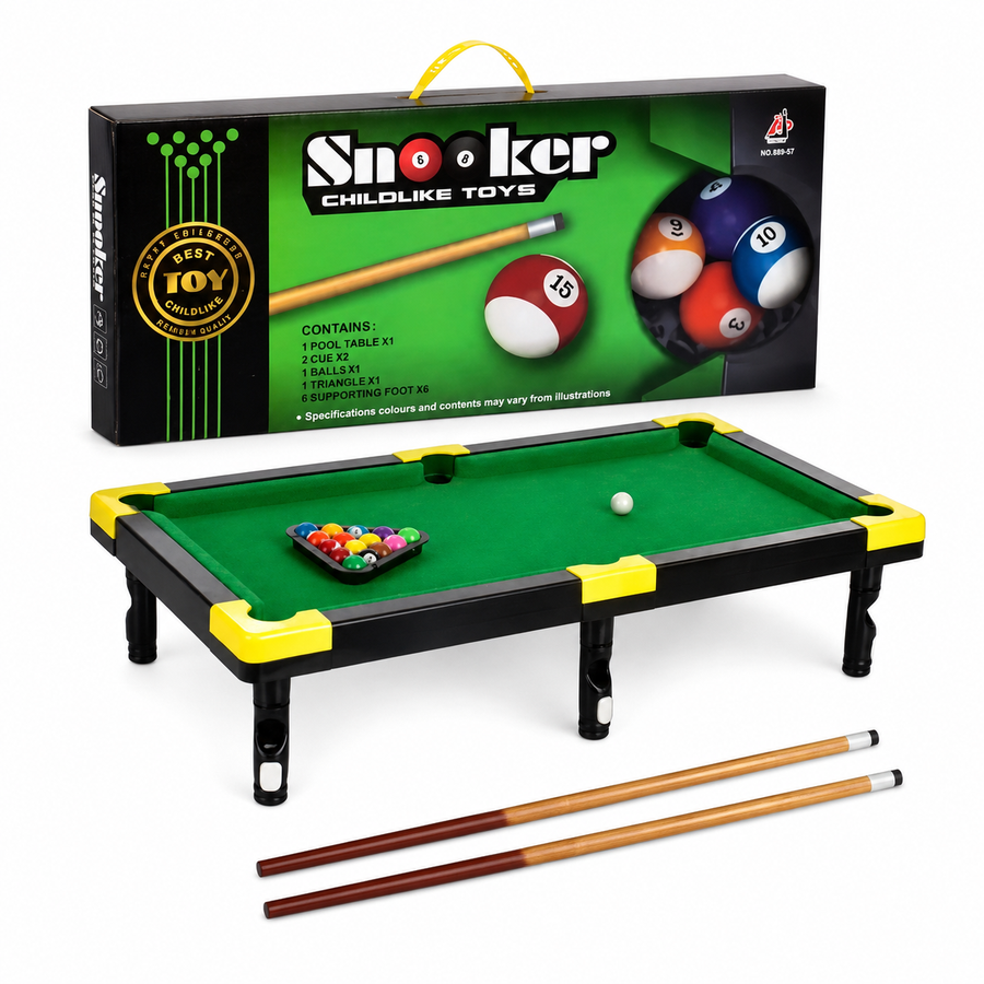 Mini Mesa De Pool Juego De Mesa- Juego Para Niños - detalle del producto