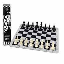 Tablero Ajedrez Profesional 35x35cm Enrollable Chess - imagen principal