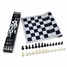 Tablero Ajedrez Profesional 35x35cm Enrollable Chess - detalle del producto