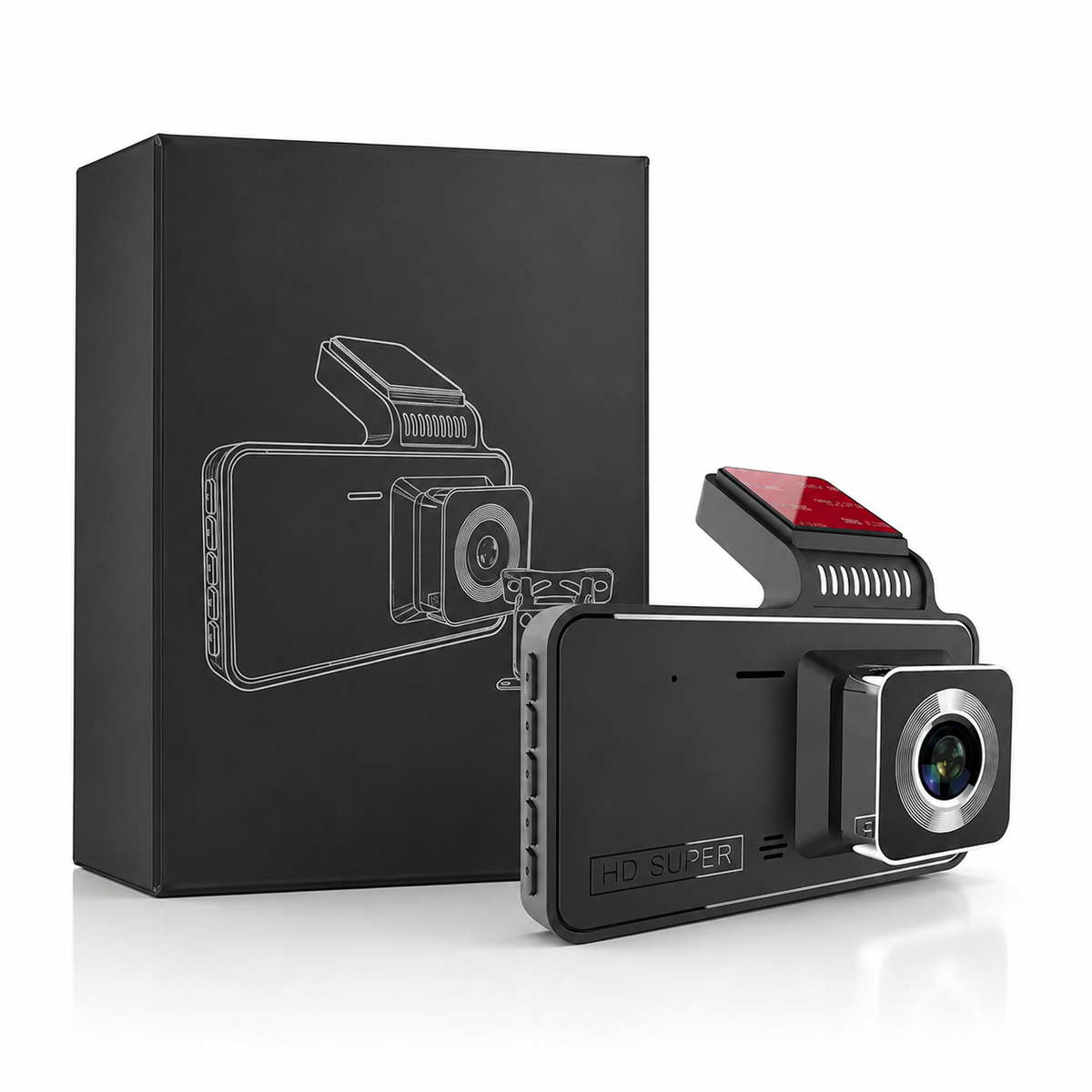 Cámara Frontal Y Retroceso Auto Seguridad Nocturna Full Hd nueva - vista 3 del producto
