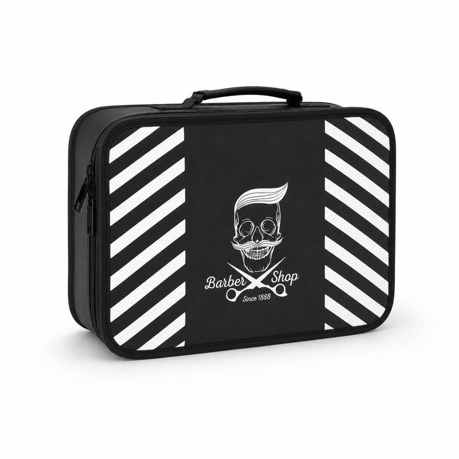 Maleta De Barbero Maletín Para Barbería Peluquería Chica - detalle del producto