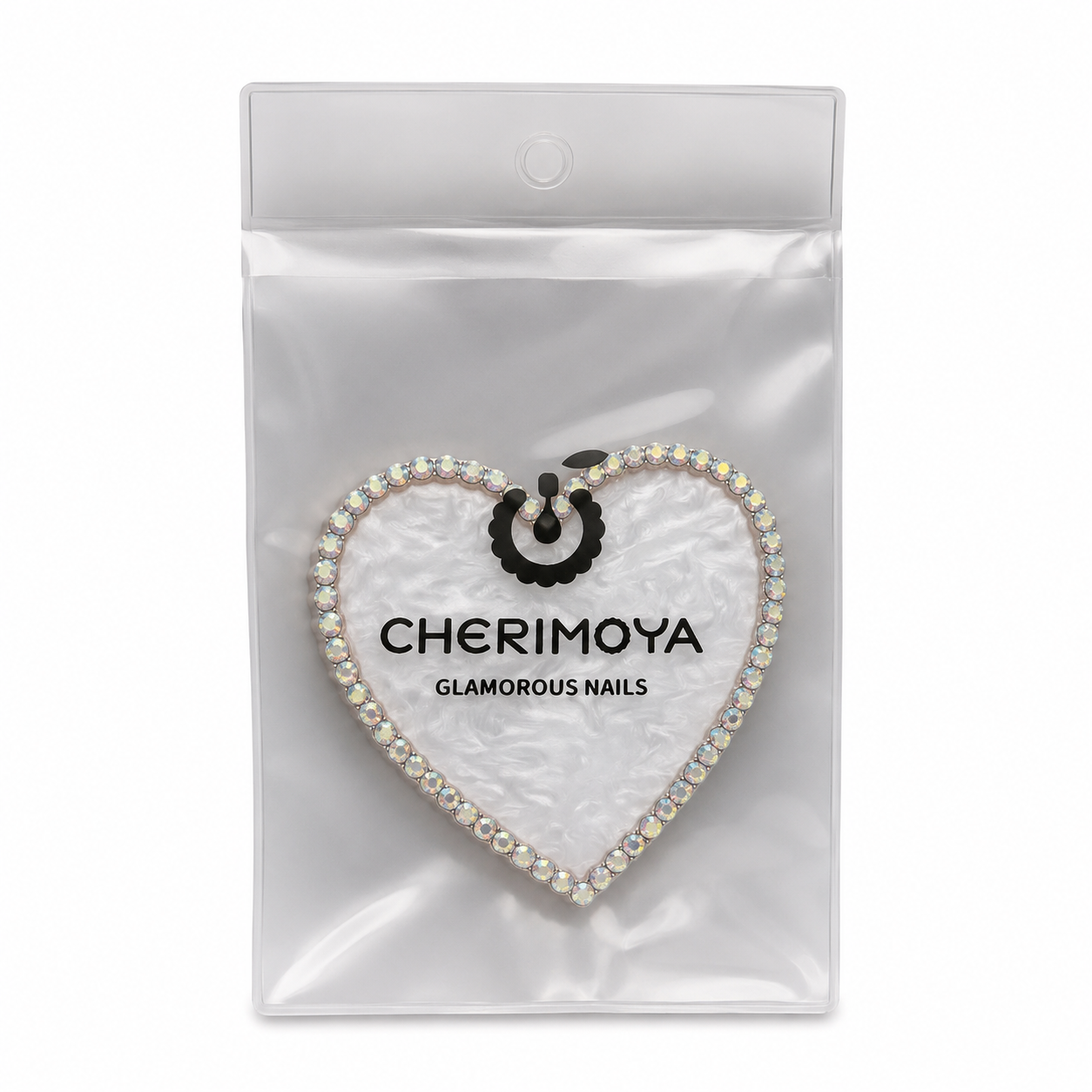 Paleta Mezcladora Corazon Blanco - detalle del producto