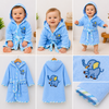 Salida De Baño, Bata Para Bebe