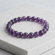 Pulsera De Piedra Natural Amatista
