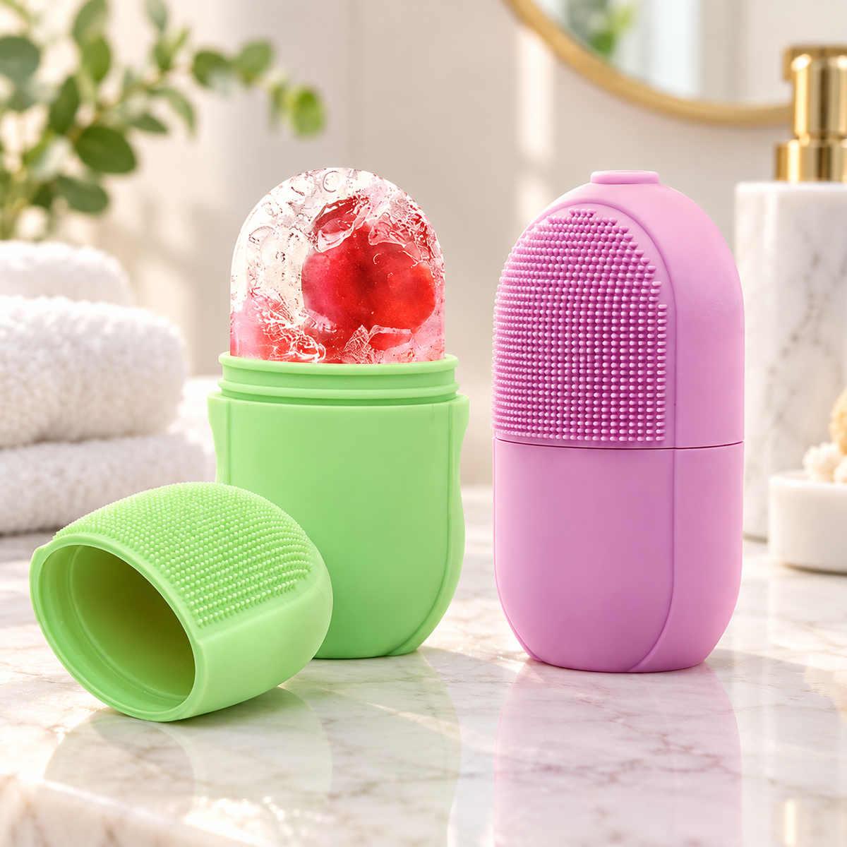 Molde de Silicona para Hielo Facial y Corporal 13465