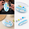 Lima De Uñas A Pilas Para Bebé Juego De 6 Piezas - Azul