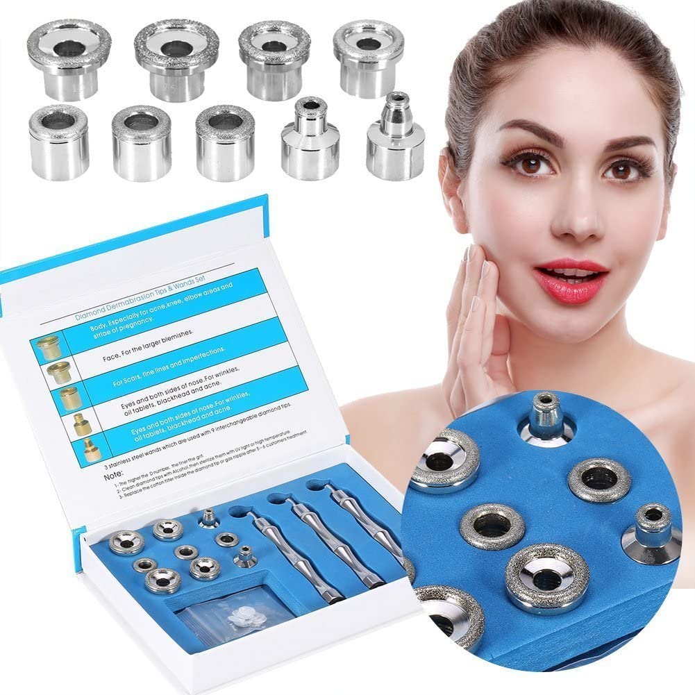 Kit De Filtros y Repuestos Para Maquina de Microdermoabrasión Punta Diamante