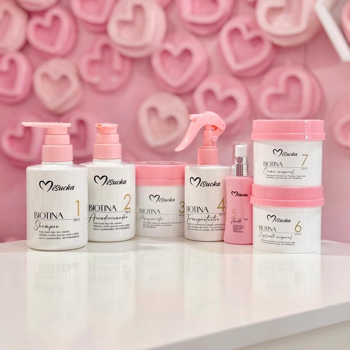 Acondicionador Misucka con Biotina de 300 ml.-