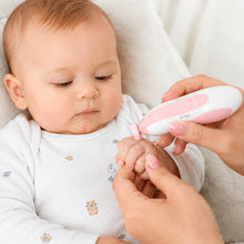 Lima De Uñas A Pilas Para Bebé Juego De 6 Piezas - Rosa