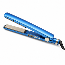 Plancha Alisadora Profesional De Pelo Nano Titanio 450° F Color Celeste - imagen principal
