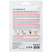 Mascarilla Cosmética para Manos Flamenco Rosa Suave
