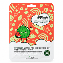 Mascarilla Facial Coreana Esfolio Watermelon & Witch Essence