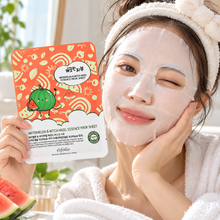 Mascarilla Facial Coreana Esfolio Watermelon & Witch Essence