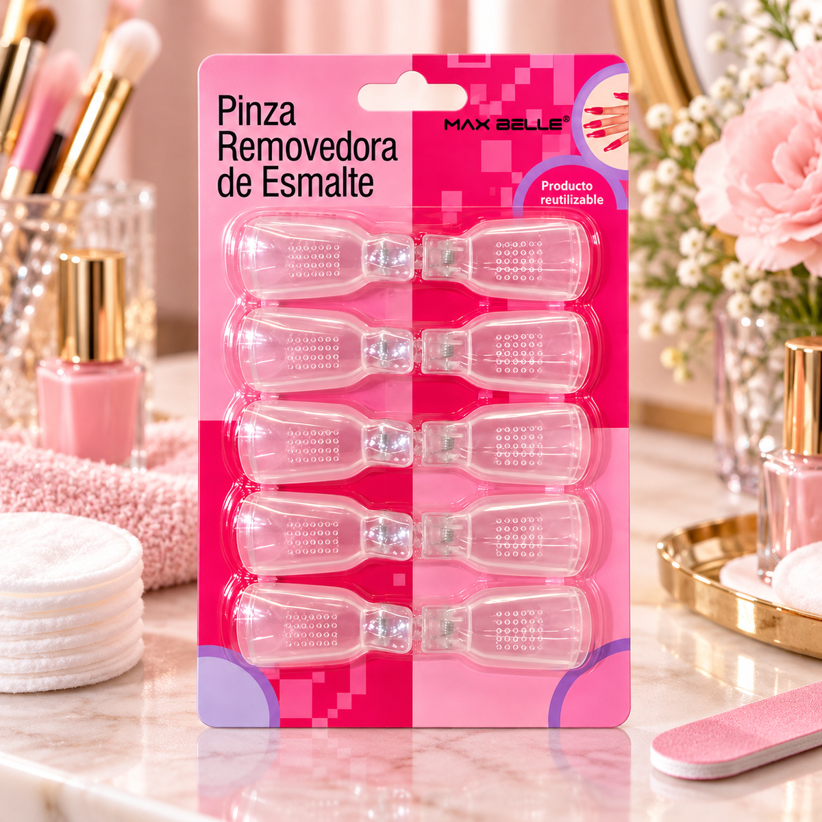 Pinzas Removedoras de Esmalte 10 Unidades